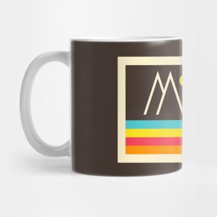 Mountain Bike T-shirt Designed in Swiss Jura Mountains Mug